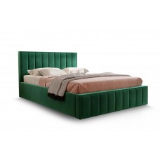 Кровать "Вена" 1600 СТАНДАРТ Вариант 1 Мора зеленый