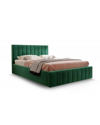 Кровать "Вена" 1600 СТАНДАРТ Вариант 1 Мора зеленый