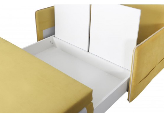 Детский диван-кровать "Фламинго" СТАНДАРТ Вариант 3, МебельГрад