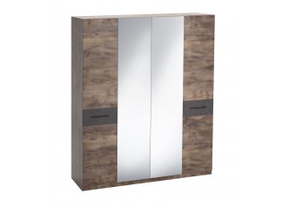 Шкаф четырехдверный "Глазго" спальня