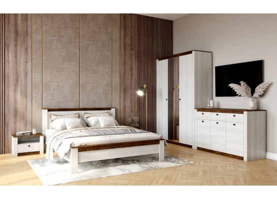 Шкаф 3 дв спальня "Даллас", МебельГрад