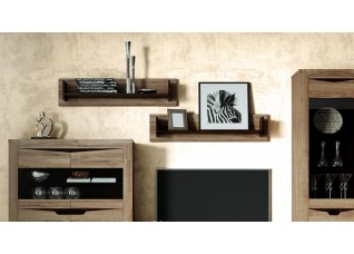 Полка "Соренто" гостиная Дуб стирлинг