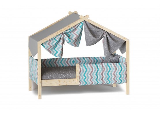 Кровать "Ассоль" 1600х700 Прозрачный, МебельГрад