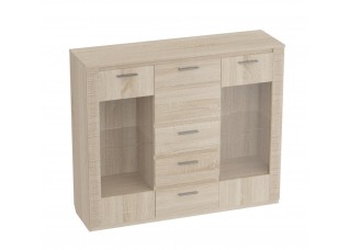 Комод с баром "Элана" гостиная Дуб сонома