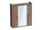 Шкаф 4 дв. "Соренто" спальня Дуб стирлинг, МебельГрад