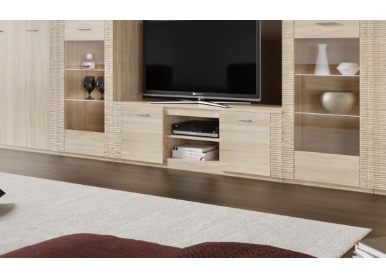 Тумба под ТВ "Элана" гостиная Дуб сонома, МебельГрад