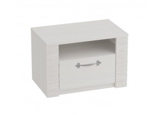 Тумба прикроватная "Элана" спальня Бодега белая