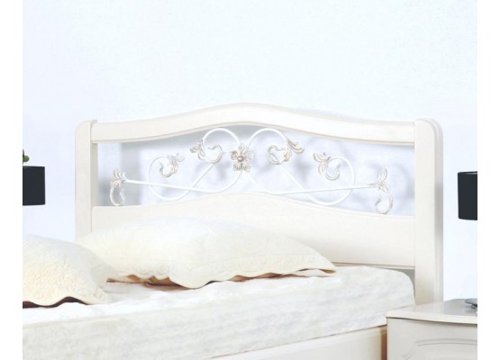 Тахта 1200 "Людмила 3" Белый полупрозрачный, МебельГрад