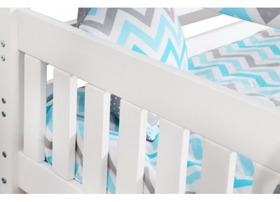 Кровать "Ассоль" 1600х700 Белый, МебельГрад