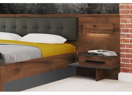 Тумба прикроватная "Глазго" спальня, МебельГрад