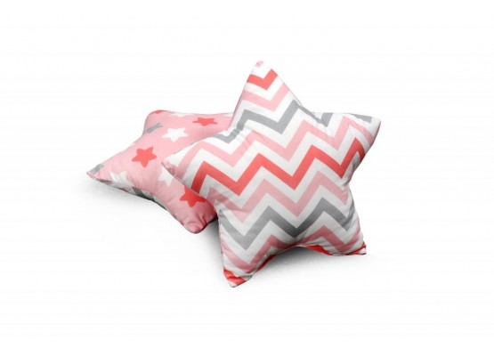 Подушка ЗВЕЗДА Коралловый, МебельГрад