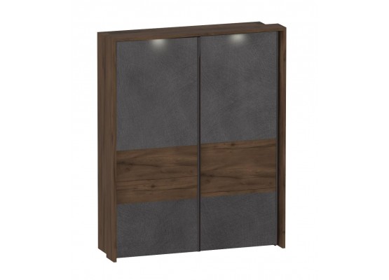 Шкаф с раздвижными дверями с обрамлением "Глазго" спальня, МебельГрад