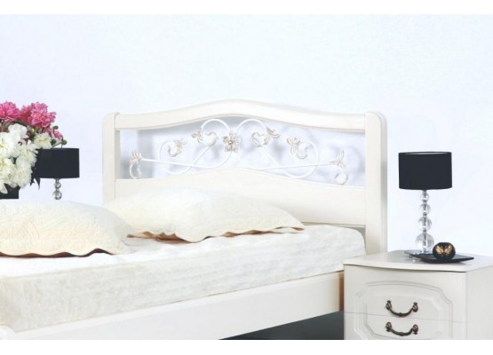 Тахта 1600 "Людмила 3" Белый полупрозрачный, МебельГрад