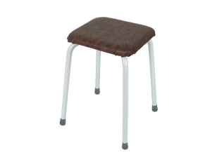 Табурет квадратный Пенёк-224 крепкий (Коричневый)