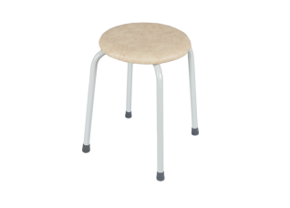 Табурет круглый Пенёк-220 крепкий (Бежевый)