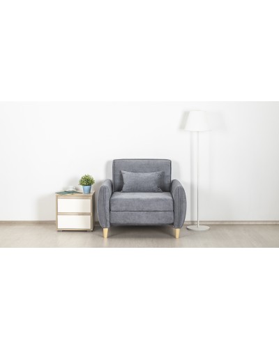 Кресло-кровать «Анита» Happy 996 серый - 1