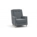 Кресло для отдыха «Айрин» Велутто 32 (стальной серый) / Мазератти 02 (сливочный)