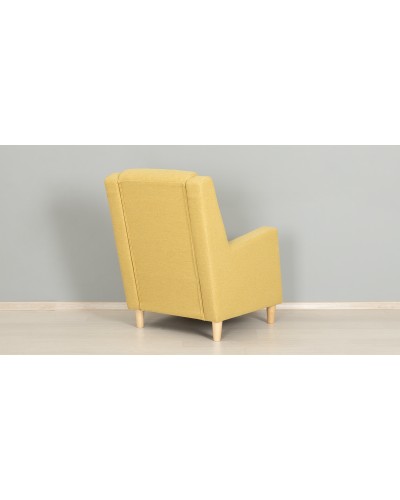Кресло для отдыха «Дилан» Сага еллоу (желтый) - 3