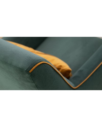Кресло «Френсис» Амиго грин (нефритовый зеленый), Амиго йеллоу (золотистый желтый) - 9