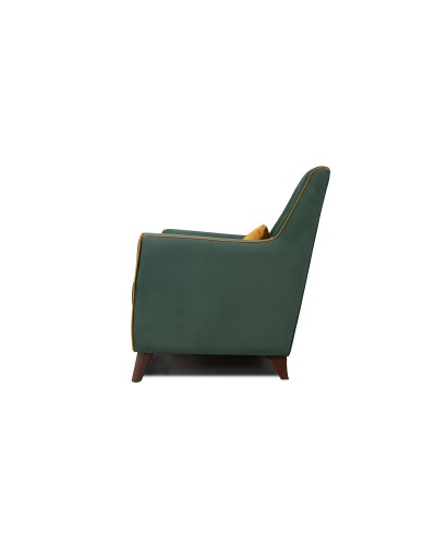 Кресло «Френсис» Амиго грин (нефритовый зеленый), Амиго йеллоу (золотистый желтый) - 2