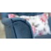 Кресло для отдыха «Ирис» Лекко океан (полуночно-синий), Фибра Менуэт (красно-синие букеты) - 3