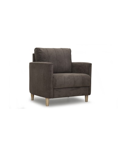 Кресло для отдыха «Лора» Ультра стоун (серо-коричневый)