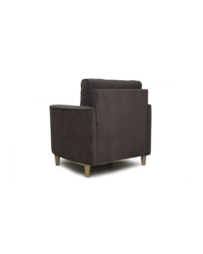 Кресло для отдыха «Лора» Ультра стоун (серо-коричневый) - 3