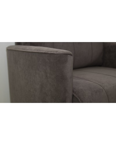 Кресло для отдыха «Лора» Ультра стоун (серо-коричневый) - 7