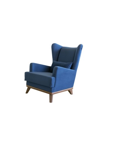 Кресло для отдыха «Оскар» Толидо 26 (темно-синий сапфировый)