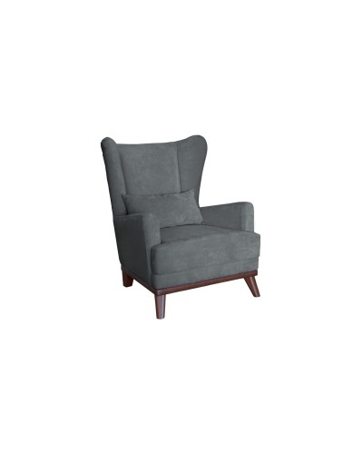 Кресло для отдыха «Оскар» Велутто 32 (стальной серый) - 4