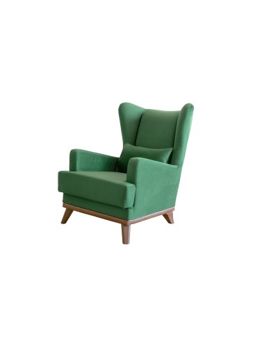 Кресло для отдыха «Оскар» Толидо 33 (темно-зеленый малахитовый)