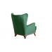 Кресло для отдыха «Оскар» Толидо 33 (темно-зеленый малахитовый) - 2