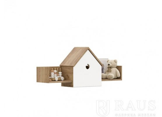 Полка декоративная Колибри 1056х462х290, Раус