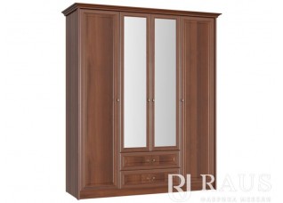 ЯН-06 Янна Шкаф 4-створчатый с карнизом