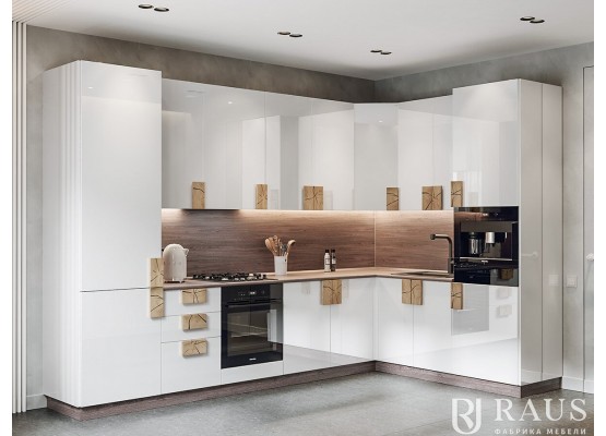кухня монро белая раус