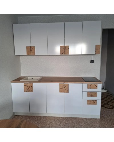 Монро кухня 2м Графит матовый, Раус