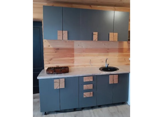 Монро кухня 2м Графит матовый, Раус