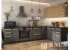 Кухня Тесс Раус комплект 2 м Пепельно серый, Раус
