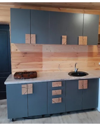 Монро кухня 2м Белый глянец, Раус