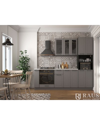 Глэдис 2.0 м кухня Белый снег, Раус