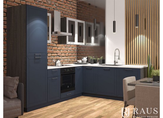 Глэдис 2.0 м кухня Темно синий, Раус