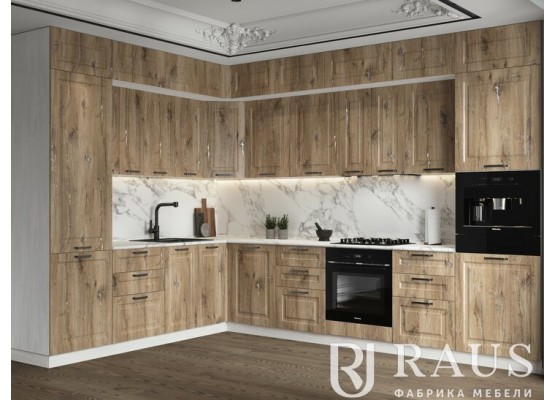 Кухня Шале 2м Дуб Песочный, Раус