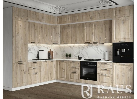 Кухня Шале 2м Дуб Песочный, Раус