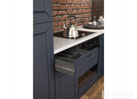 Глэдис 2.0 м кухня Темно синий Грей, Раус