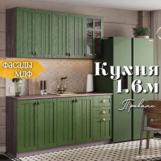 Кухня Прованс 1.6 м Зеленый дип