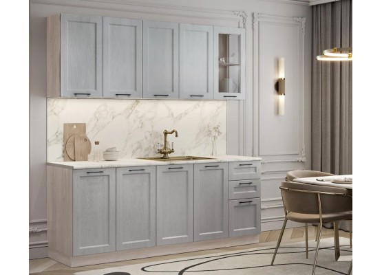 Квадро кухня 2.0 м Айсберг, Раус