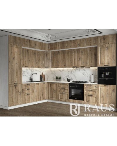 Кухня Шале 2м Дуб беленый, Раус