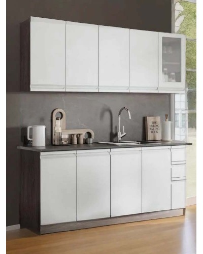 Кухня Орион Raus комплект 1.6 м Белый, Раус