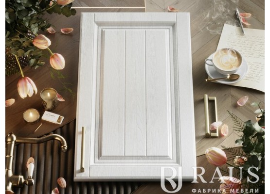 Кухня Люкс 2м Браш белый, Раус