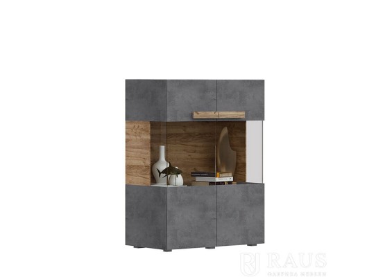 Тумба витрина «Тесс» 1326x1000x466, Раус